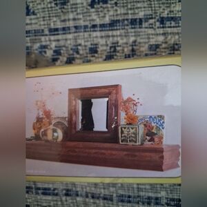 Display Wooden Mantel Shelf